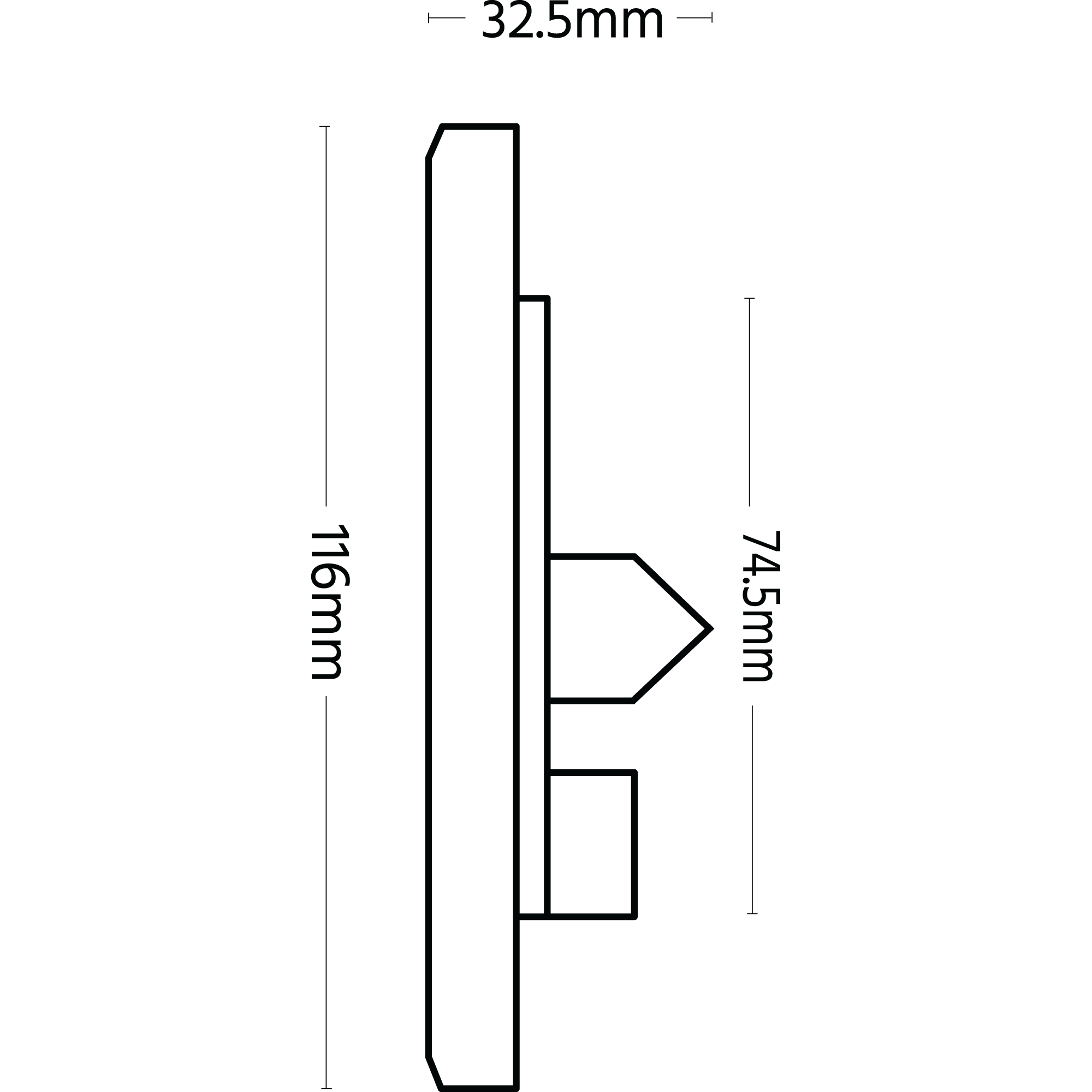 ColourTouch dimensions side_black
