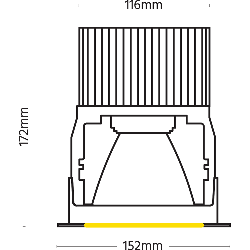 FRD-REC Colour dims side