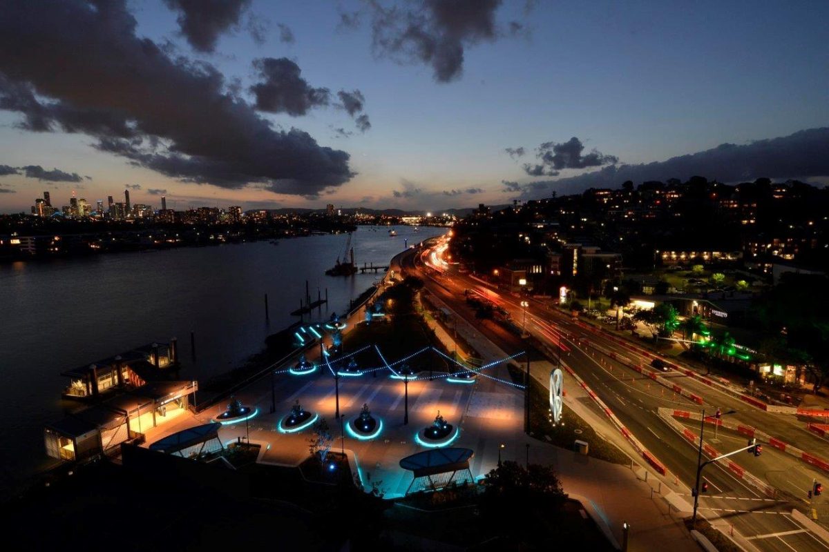 Bretts Wharf_at night_aerial